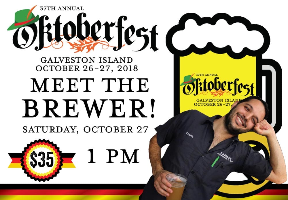 Meet the Brewer! Island Oktoberfest